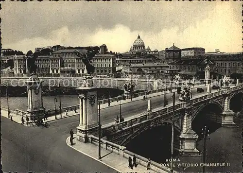 Roma Rom Ponte Vittorio Emanuele Kat. 