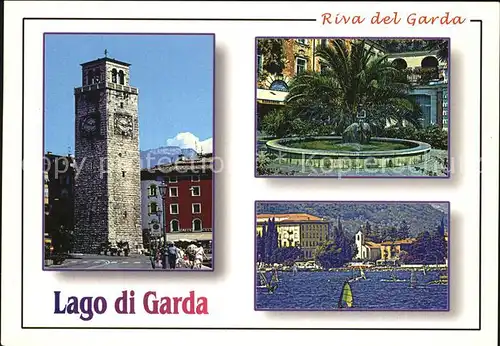 Riva del Garda Stadtbilder Kat. 