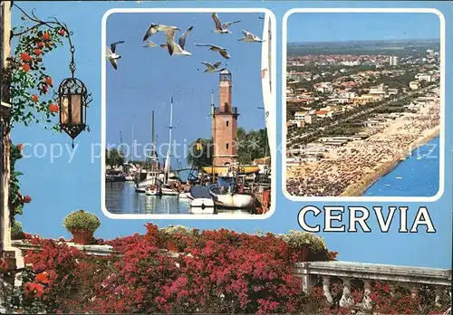 Cervia Strand Leuchtturm  Kat. 
