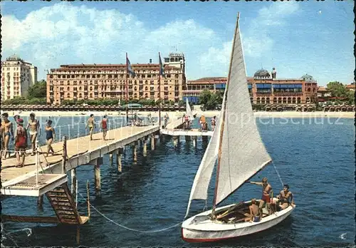 Venezia Venedig Hotel Exelsior Strand  Kat. 