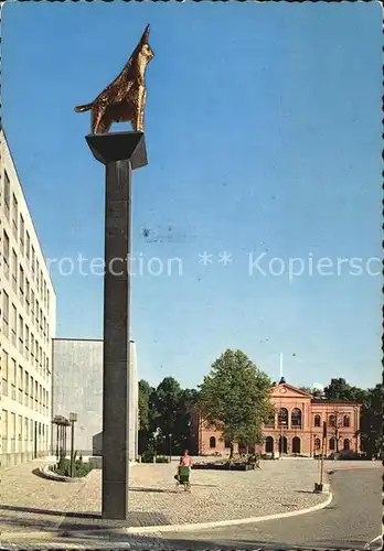 Vaesteras Schweden Rathaus Denkmal Kat. 