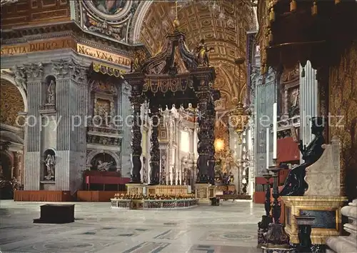 Roma Rom Peterkirche Altar der Beichte Kat. 