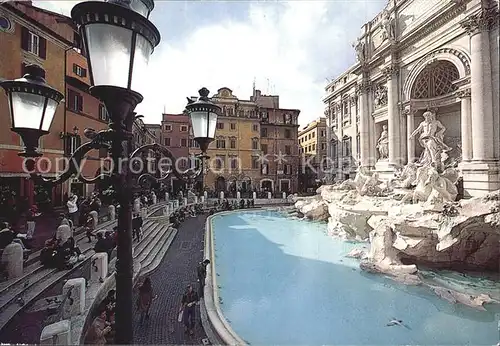 Roma Rom Trevi Brunnen Kat. 