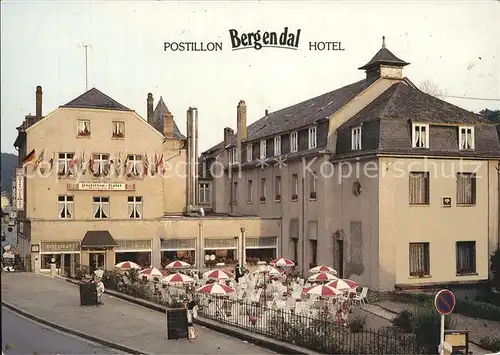 Vianden Postillon Hotel Bergendal Terrasse