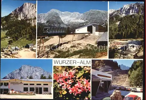 Wurzeralm Standseilbahn Spital am Pyhrn Kat. 