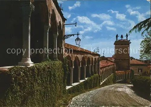 Udine Schloss Saeulengang Kat. Udine