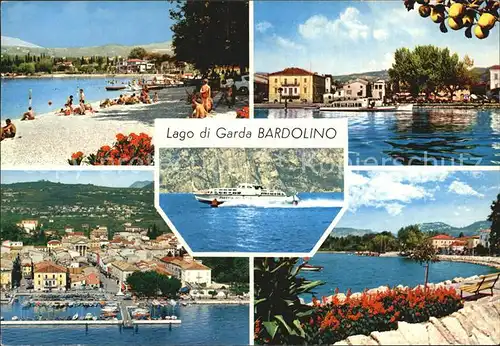 Bardolino Lago di Garda See Panorama Strand