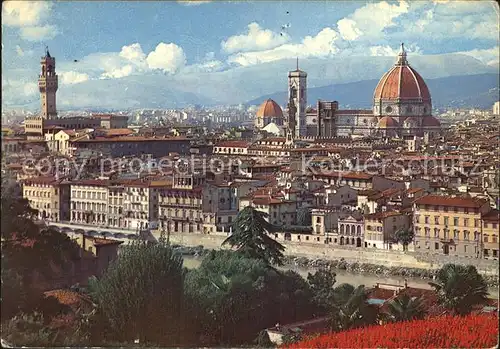 Firenze Toscana Stadtansicht Kathedrale Santa Maria Kat. Firenze