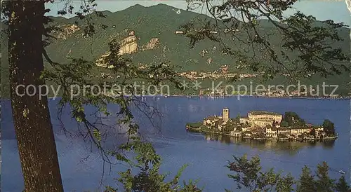 Lago d`Orta Insel San Giulio Kat. Italien