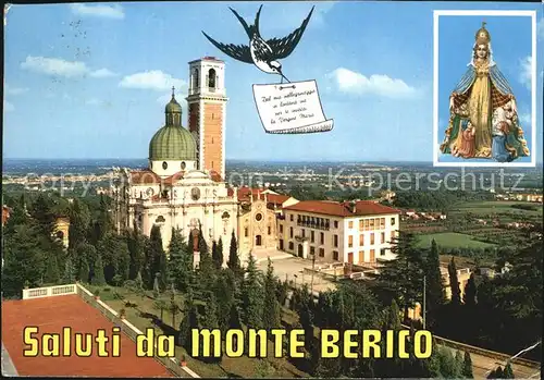 Vicenza Monte Berico Wallfahrtsort Basilika Kat. Vicenza