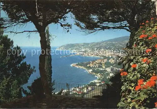 Sanremo Panorama Strand Meer Kat. 