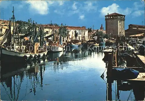 Cervia Hafen Kanal Kat. 