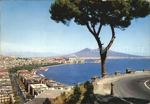 Napoli Neapel Panorama Via Orazio Kat. Napoli