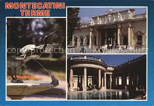 Montecatini Terme Thermalquellen Kat. Italien