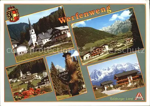 Werfenweng Urlaubsort Panoramen Kirche  / Werfenweng /Pinzgau-Pongau