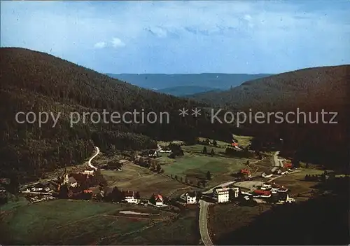 Herrenwies an der Schwarzwaldhochstrasse Fliegeraufnahme Kat. Forbach