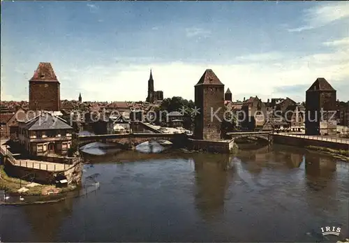 Strasbourg Alsace Les Ponts Couverts Kat. Strasbourg