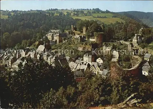 Monschau Montjoie Fliegeraufnahme Kat. Monschau