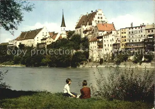 Wasserburg Inn Burg Innpartie Kat. Wasserburg a.Inn