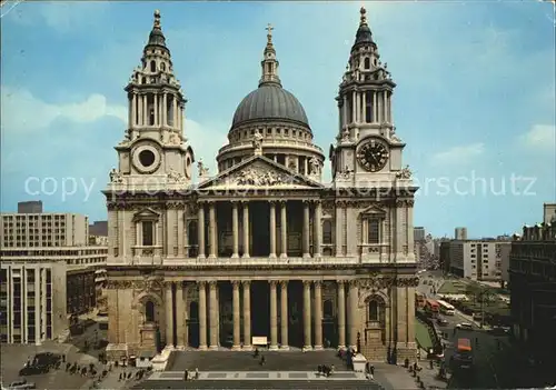 London Saint Pauls Cathedral Kat. City of London