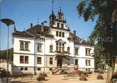 Schoenau Schwarzwald Rathaus Kat. Schoenau im Schwarzwald