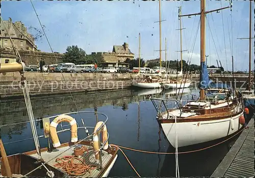 Saint Malo Ille et Vilaine Bretagne Le Port des Yachts Kat. Saint Malo