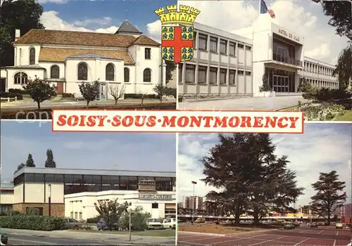 Soisy sous Montmorency Eglise Hotel de Ville Kat. Soisy sous Montmorency