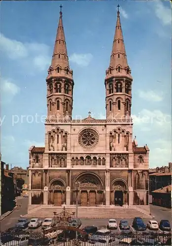 Macon Saone et Loire Place St. Pierre et son Eglise Kat. Macon
