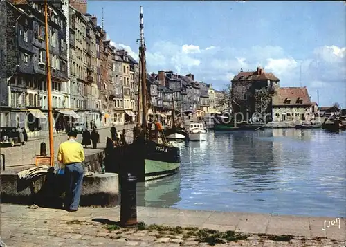 Honfleur Bassin de l Ouest Quai Sainte Catherine Kat. Honfleur