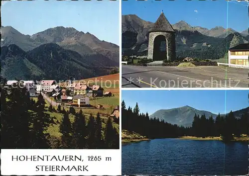 Hohentauern Steiermark Kapelle See Kat. Hohentauern