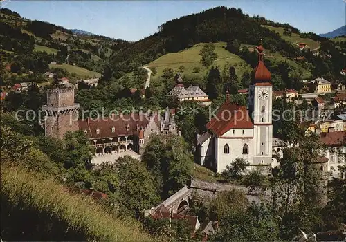 Waidhofen Ybbs Ortsansicht Kirche  Kat. Waidhofen an der Ybbs