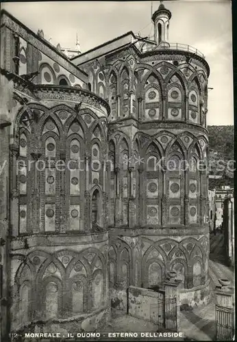 Monreale Duomo Esterno dell`Abside Kat. Italien