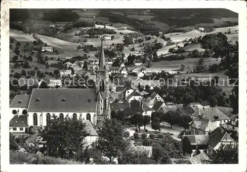 Lapoutroie Fliegeraufnahme Kirchenpartie Kat. Lapoutroie