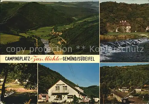 Gemuend Eifel Camping Zur Muehle Kat. Schleiden