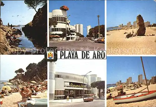 Playa de Aro Cataluna Meer Strand Boot Kat. Baix Emporda