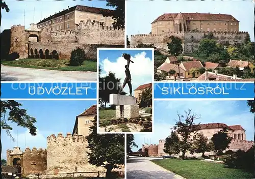 Siklos Burg Denkmal Statue