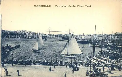 Marseille Hafen Kat. Marseille