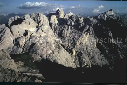 Dolomiten Die Zauberwelt des Rosengartens Gebirgspanorama Kat. Italien