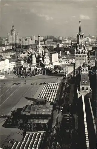 Moskau Roter Platz Kat. Russische Foederation