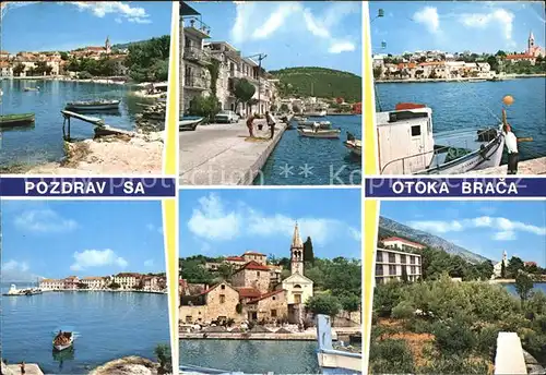 Otok Rab Hafen Bucht Ortsansicht Kat. Insel Rab