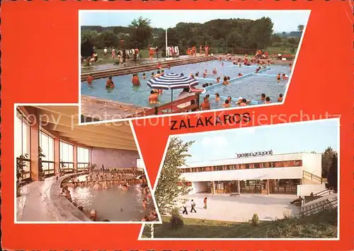 Zalakaros Schwimmbad Hallenbad Kat. Ungarn