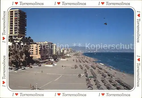 Torremolinos Costa del Sol Strand Kat. Malaga Costa del Sol