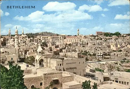 Bethlehem Yerushalayim Stadtansicht Kat. Bethlehem