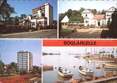 Boglarlelle Balatonlelle Bootshafen Hotels Ortsansichten