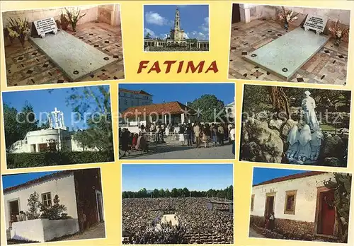 Fatima Basilica Antica Wallfahrtsort Dreifaltigkeitskirche Kat. Portugal