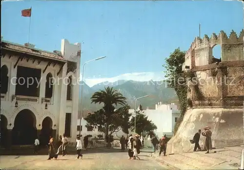 Tetuan Escuela y Puerta Reina Kat. Marokko