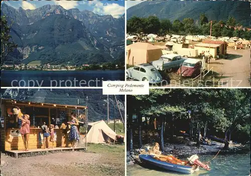 Melano Lago di Lugano Camping de Pedemonte Kat. Melano