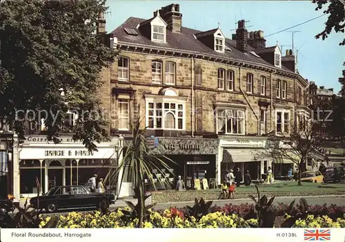 Harrogate UK Floral Roundabout