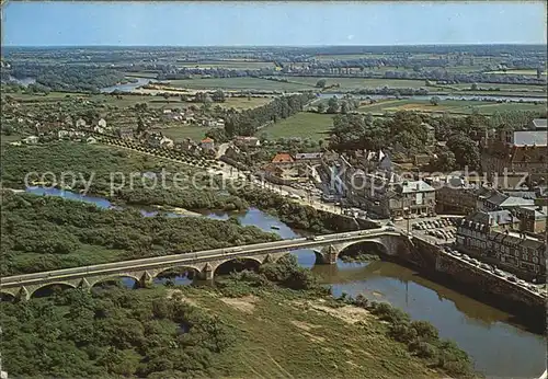 Decize Pont sur la vieille Loire vue aerienne Kat. Decize