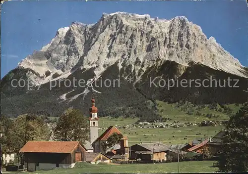 Ehrwald Tirol mit Zugspitze / Ehrwald /